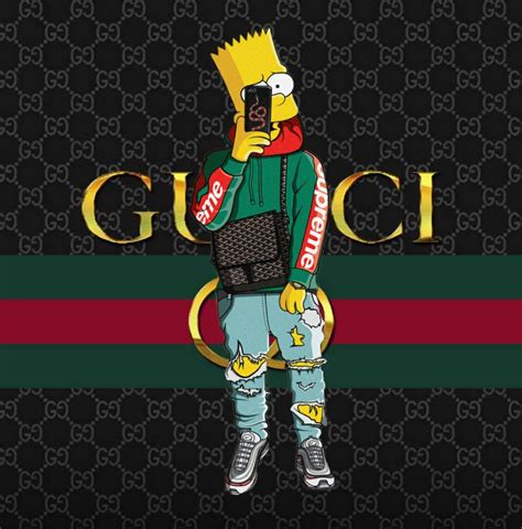 bart supreme gucci png|Simpsons Gucci Wallpapers .